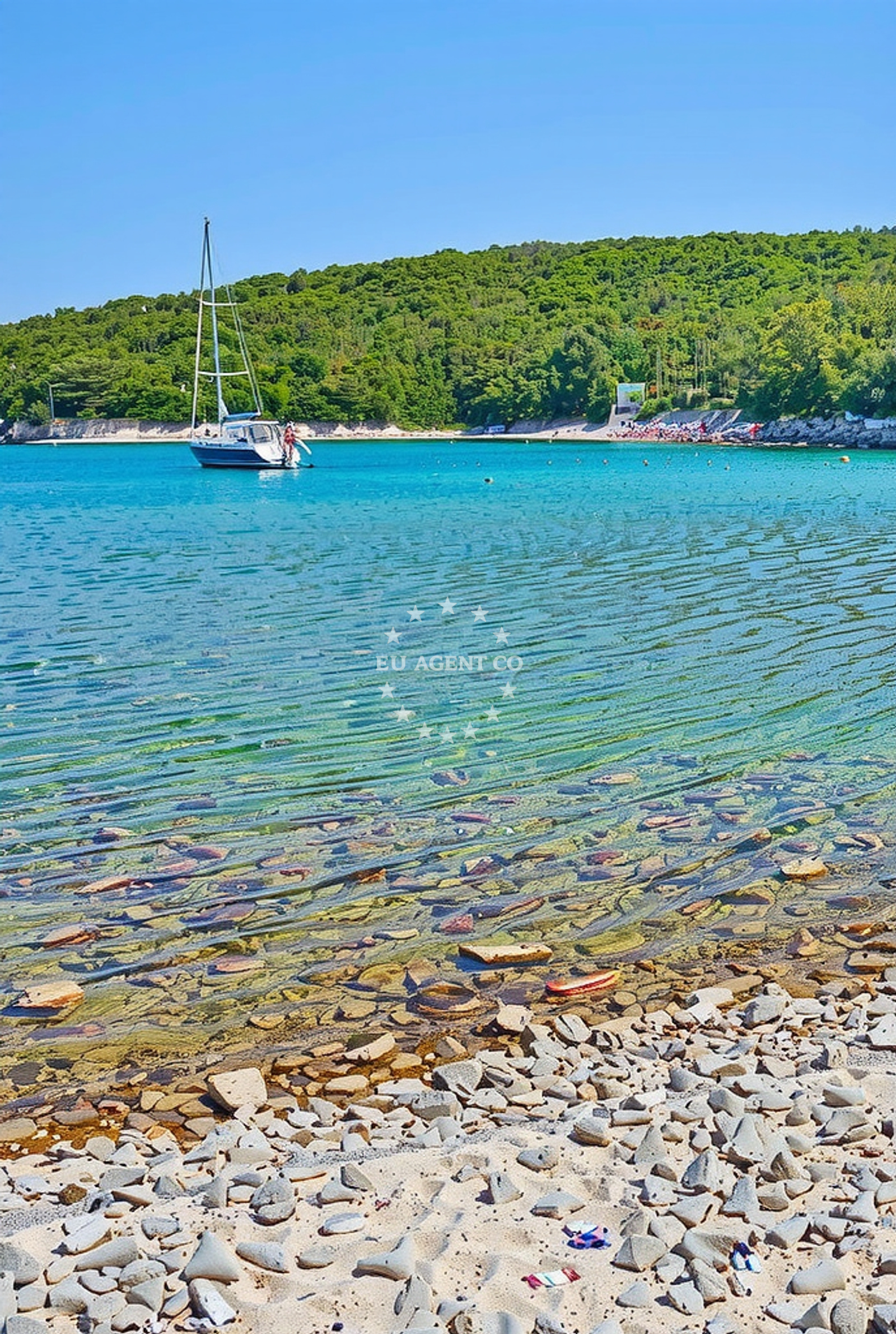 Additional view of Vinjole beach in 136, Kavran