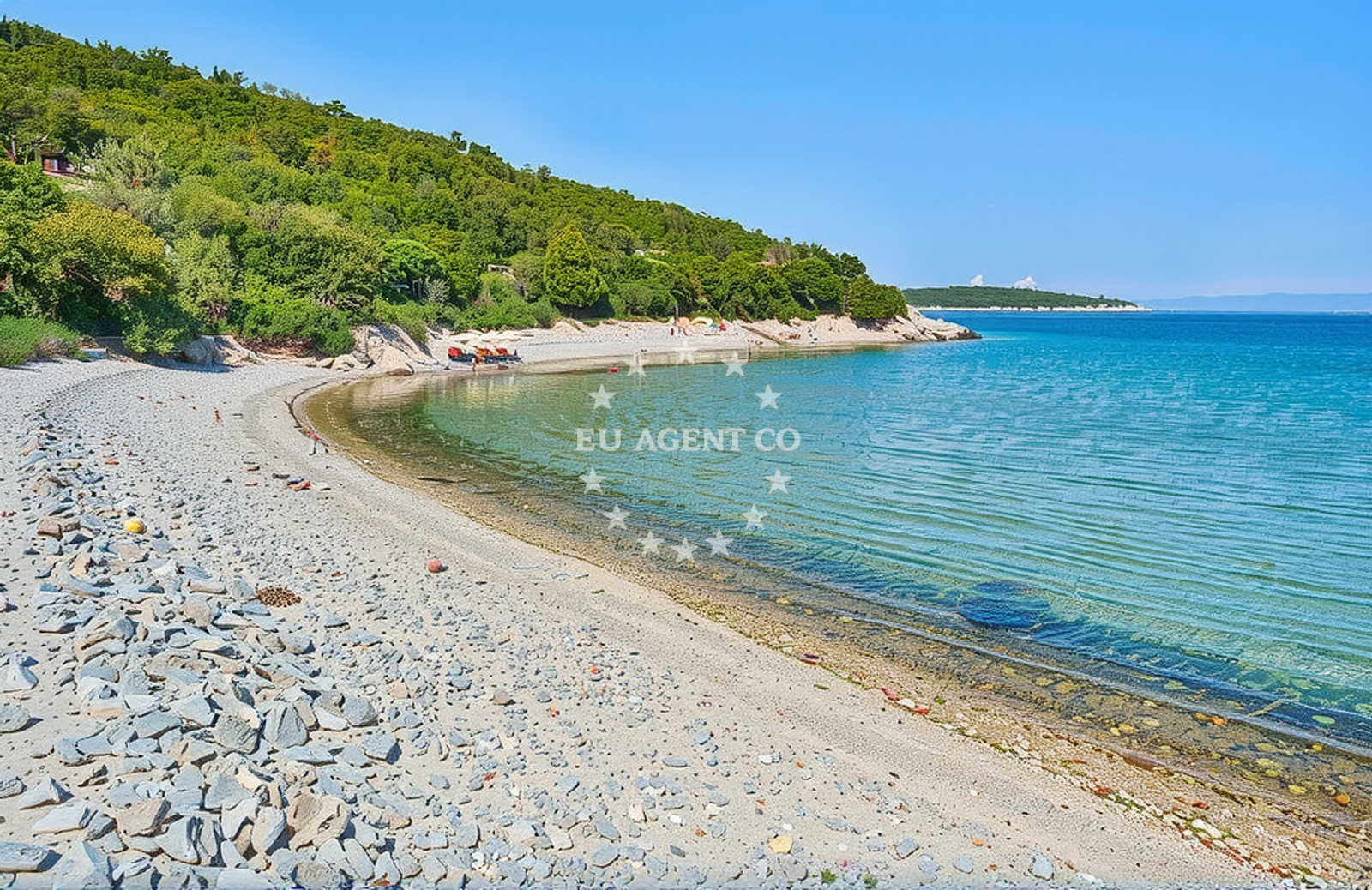 Additional view of Vinjole beach in 136, Kavran