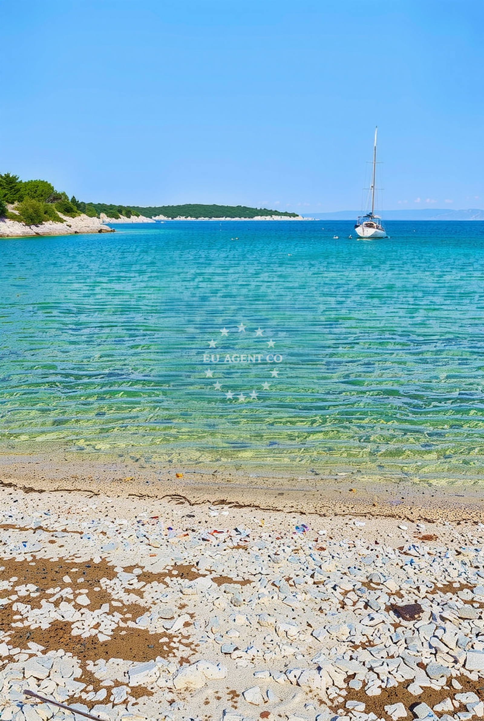Additional view of Vinjole beach in 136, Kavran