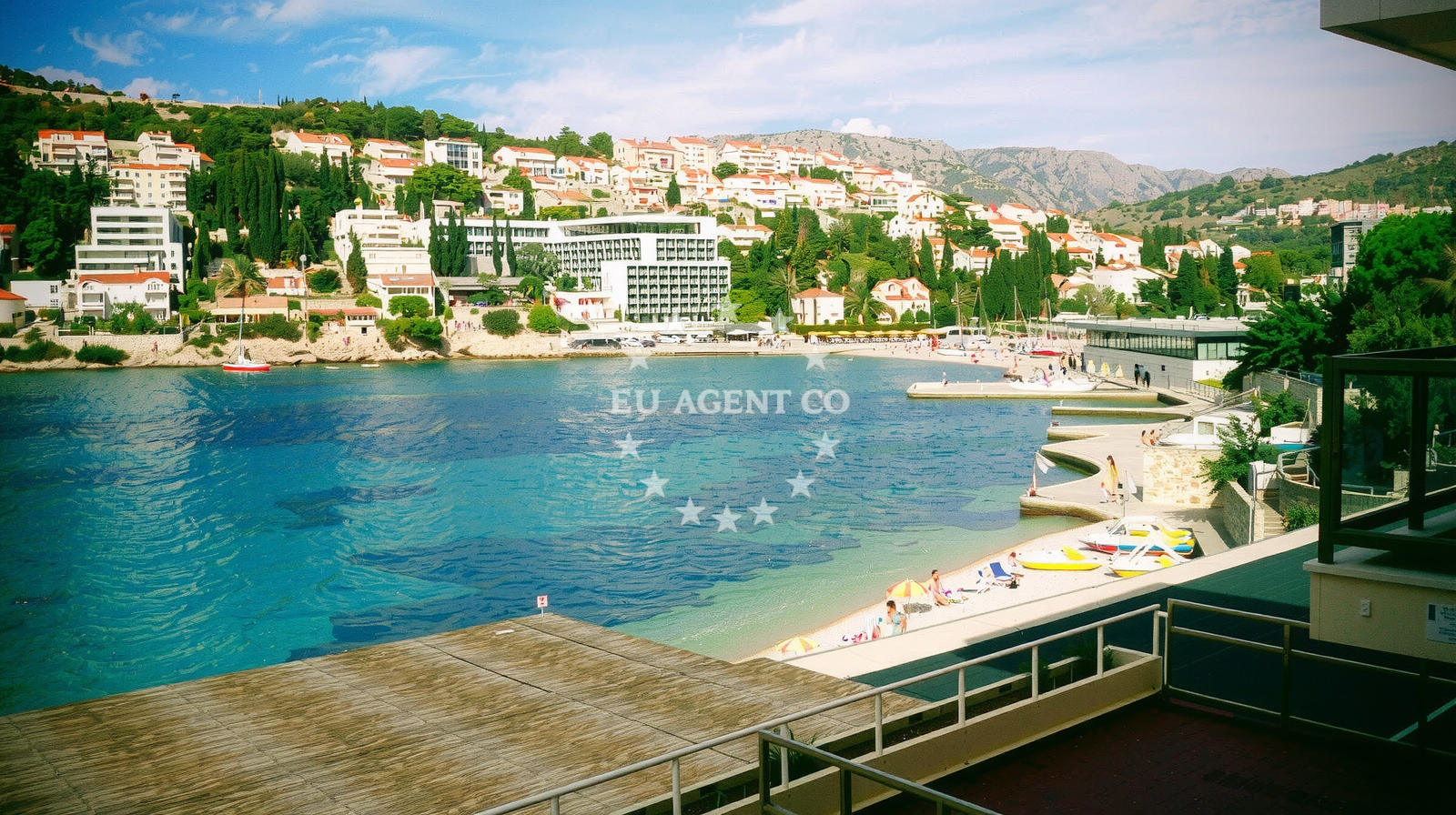 Additional view of Vis beach in Masarykov put 3D, Dubrovnik
