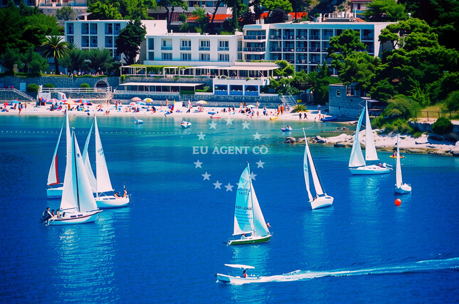 Additional view of Vis beach in Masarykov put 3D, Dubrovnik