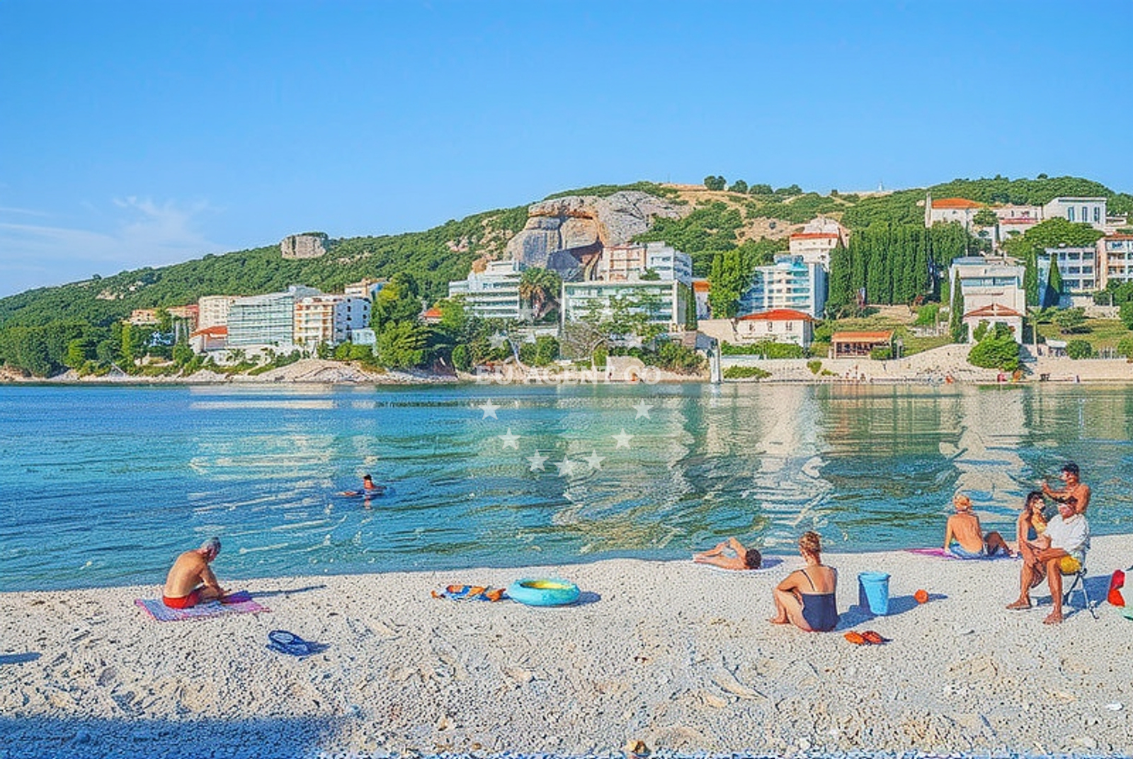Additional view of Vis beach in Masarykov put 3D, Dubrovnik
