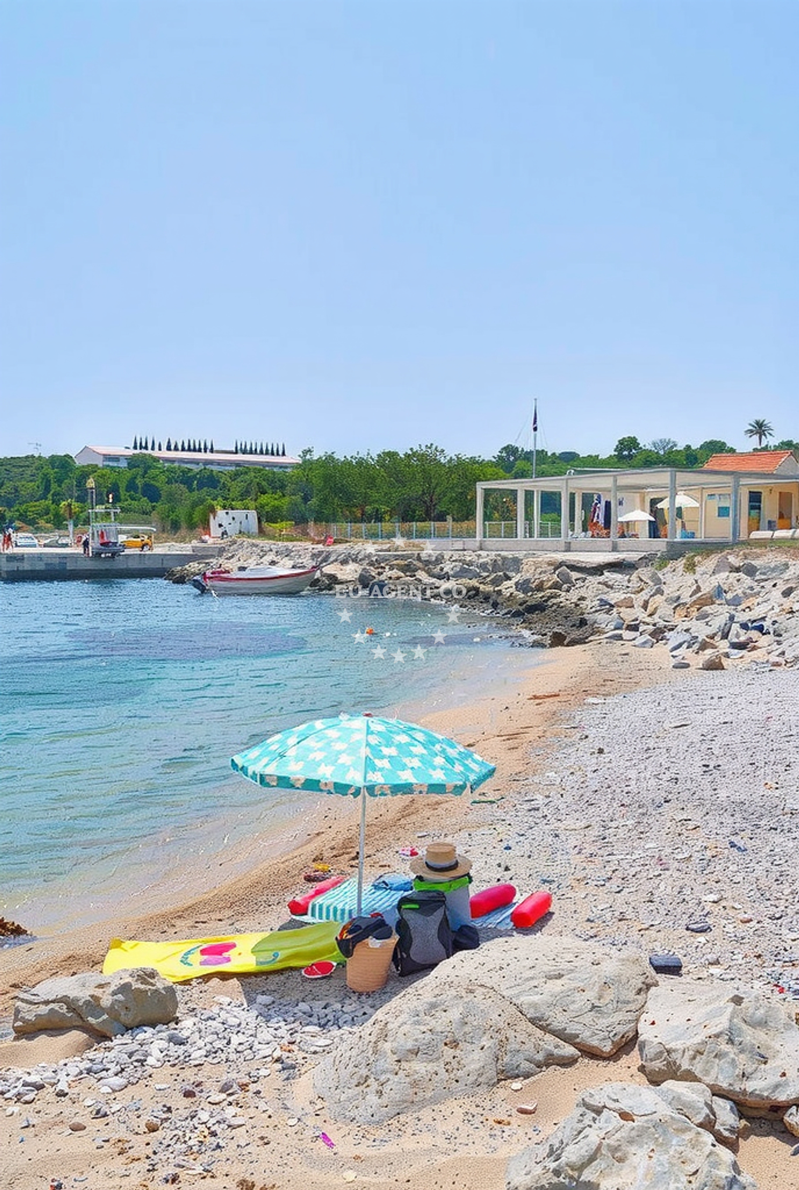 Sea and coastal view of Vitaljina: beaches and coves (2) in Vitaljina