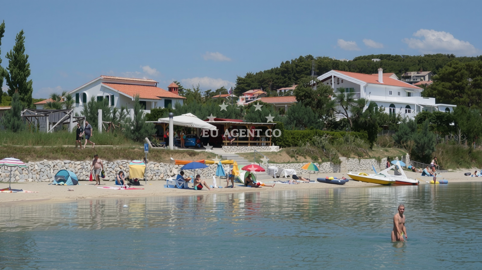 Additional view of Vlasici beach in Put Magazina 14, Vlašići