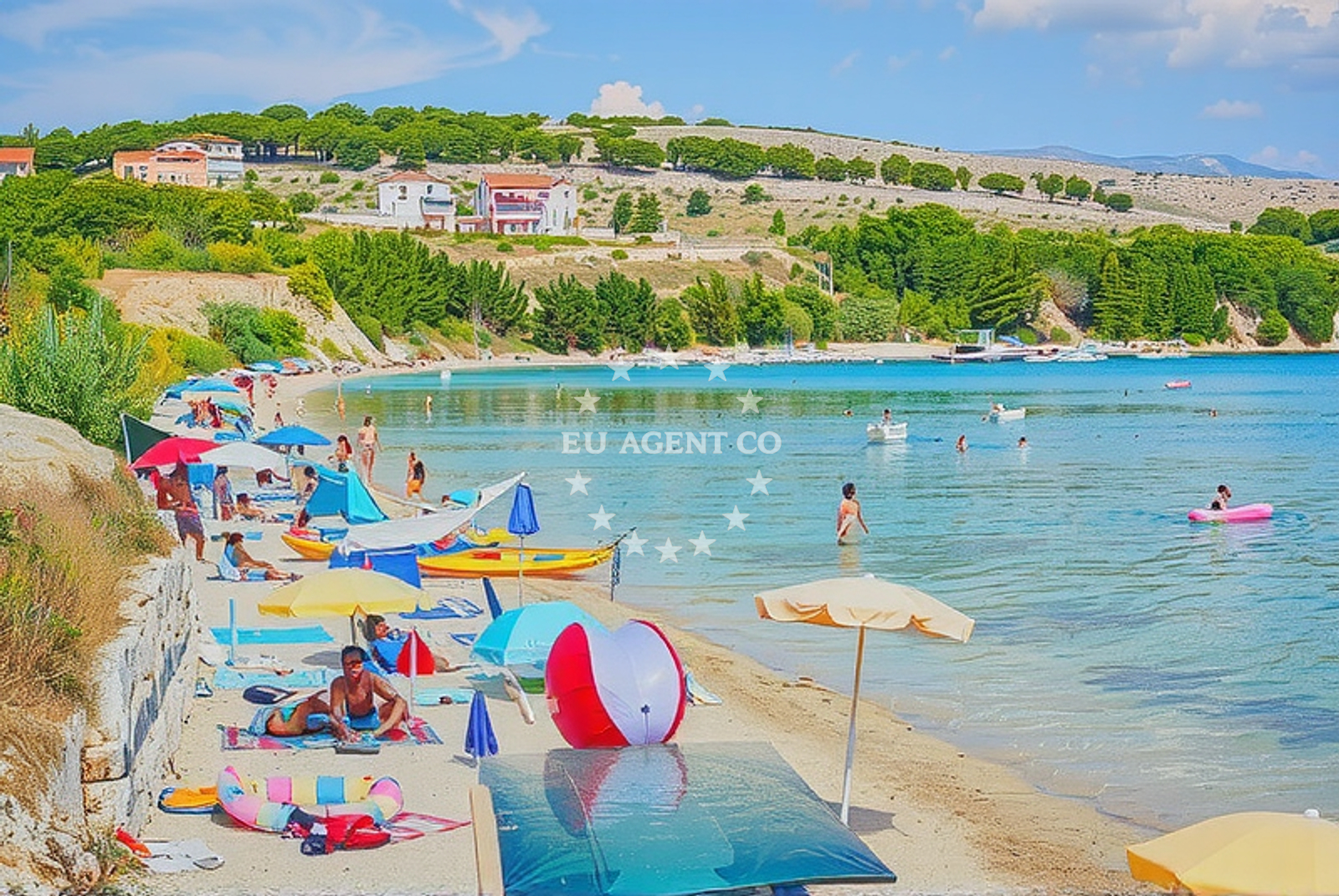 Additional view of Vlasici beach in Put Magazina 14, Vlašići