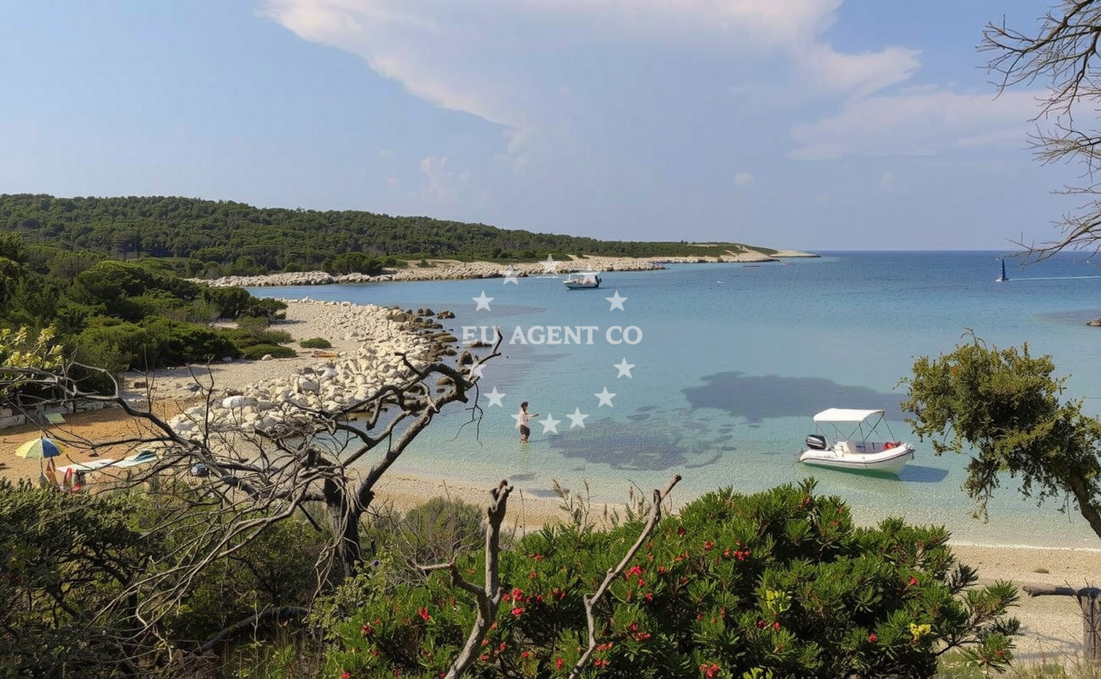 Additional view of Vlaska beach in , Punta Križa