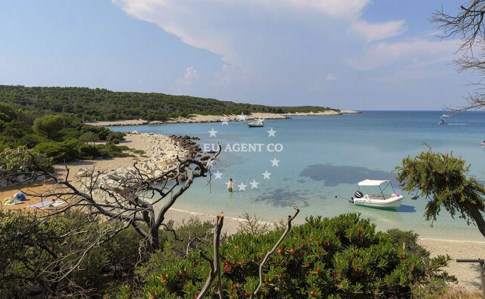 Additional view of Vlaska beach in , Punta Križa