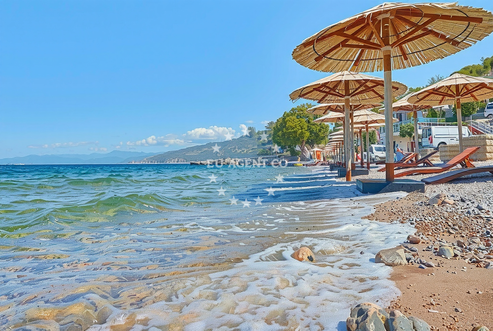 Overview of Volarice: beaches and coves (2) in Volarice