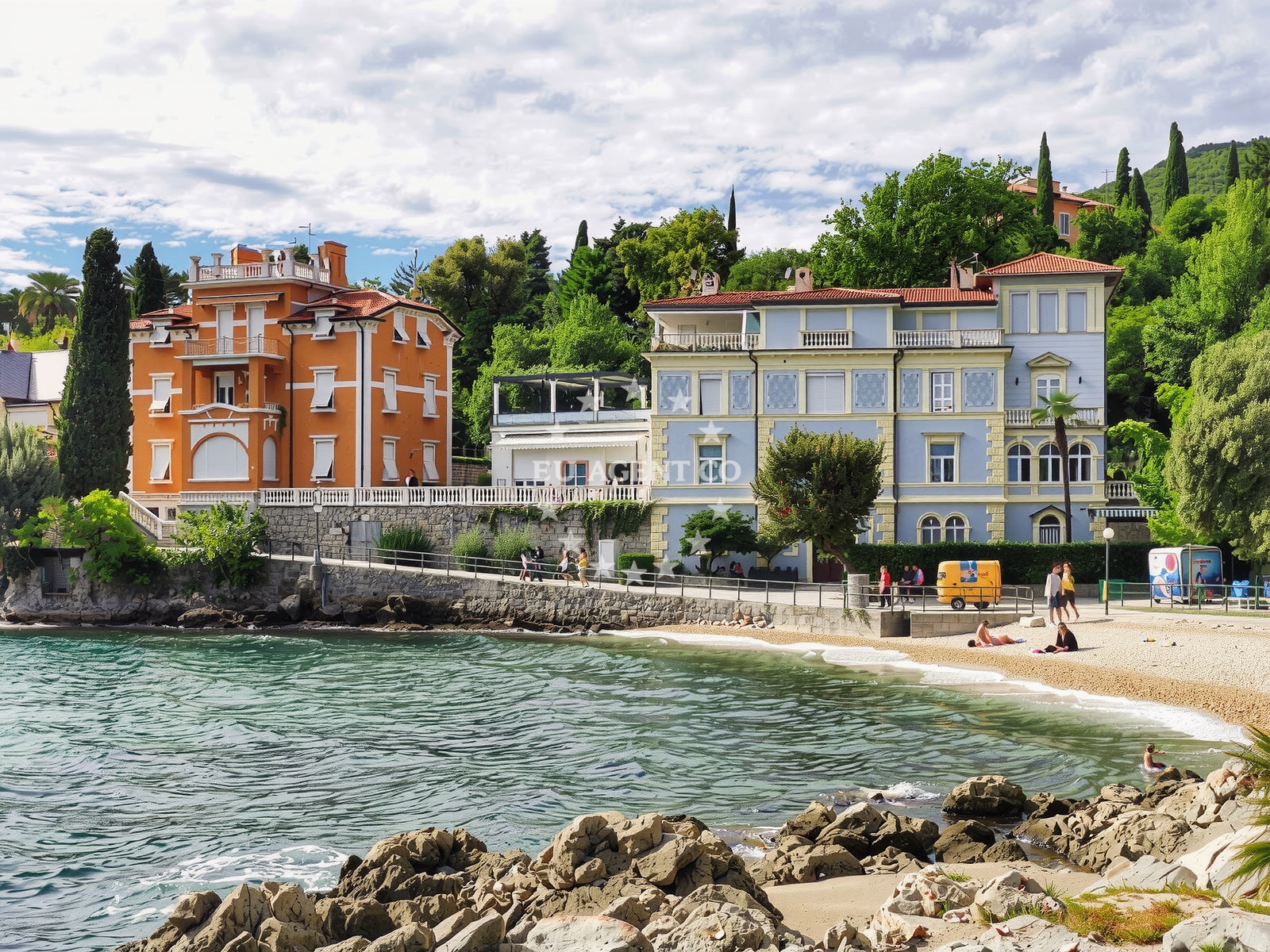 Additional view of Volosko beach in Ul. Stubište Škrbići 8, Opatija
