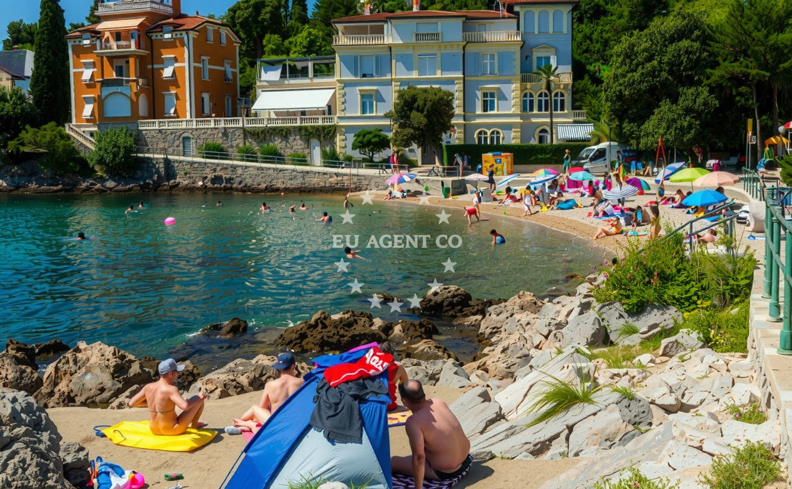Additional view of Volosko beach in Ul. Stubište Škrbići 8, Opatija