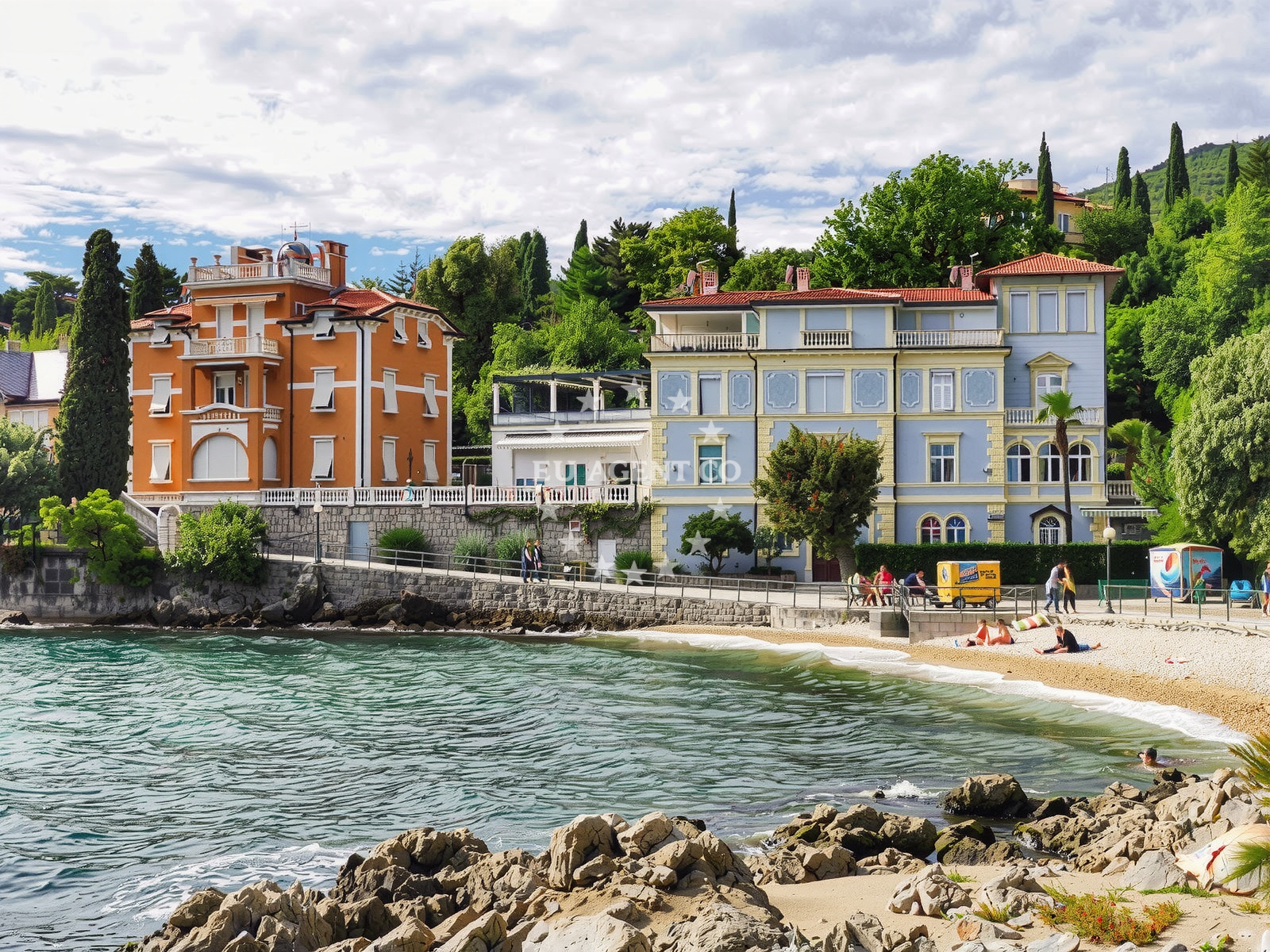 Additional view of Volosko beach in Ul. Stubište Škrbići 8, Opatija