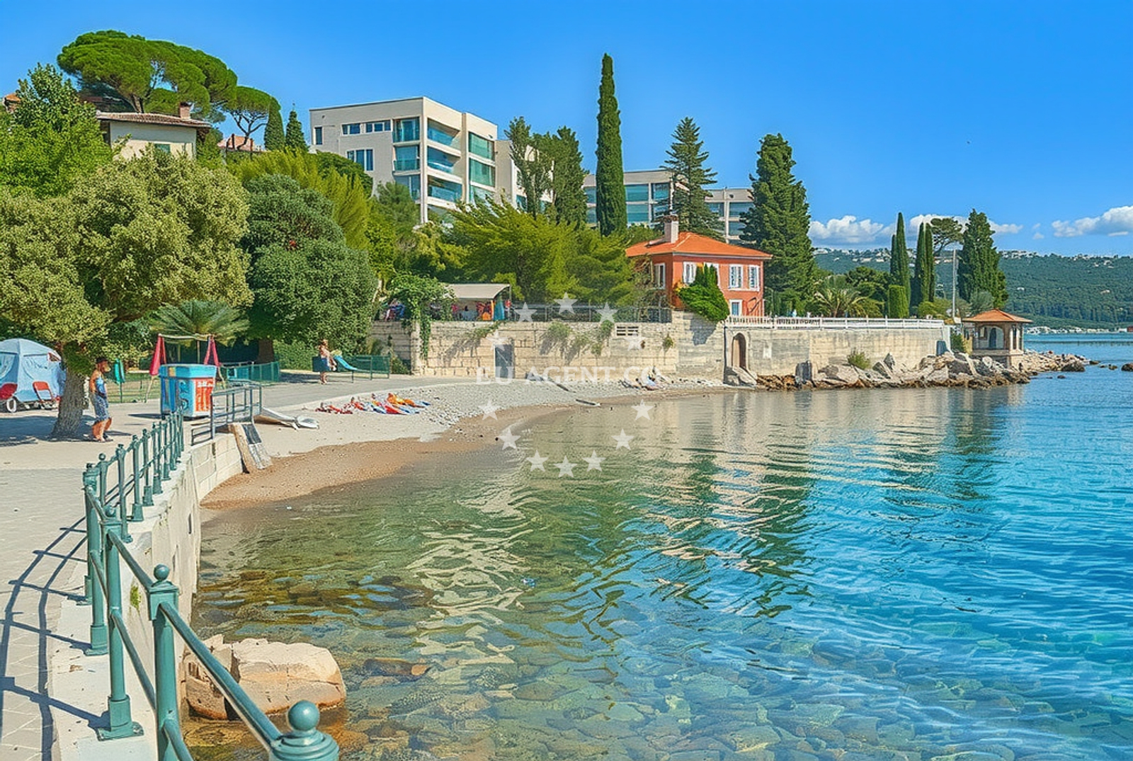 Additional view of Volosko beach in Ul. Stubište Škrbići 8, Opatija