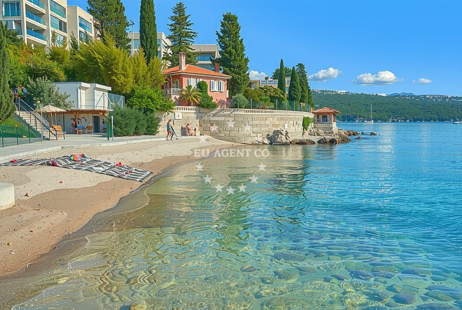 Additional view of Volosko beach in Ul. Stubište Škrbići 8, Opatija
