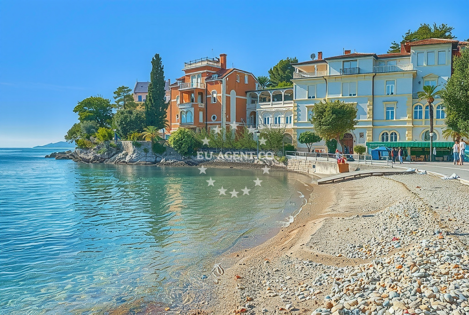 Additional view of Volosko beach in Ul. Stubište Škrbići 8, Opatija