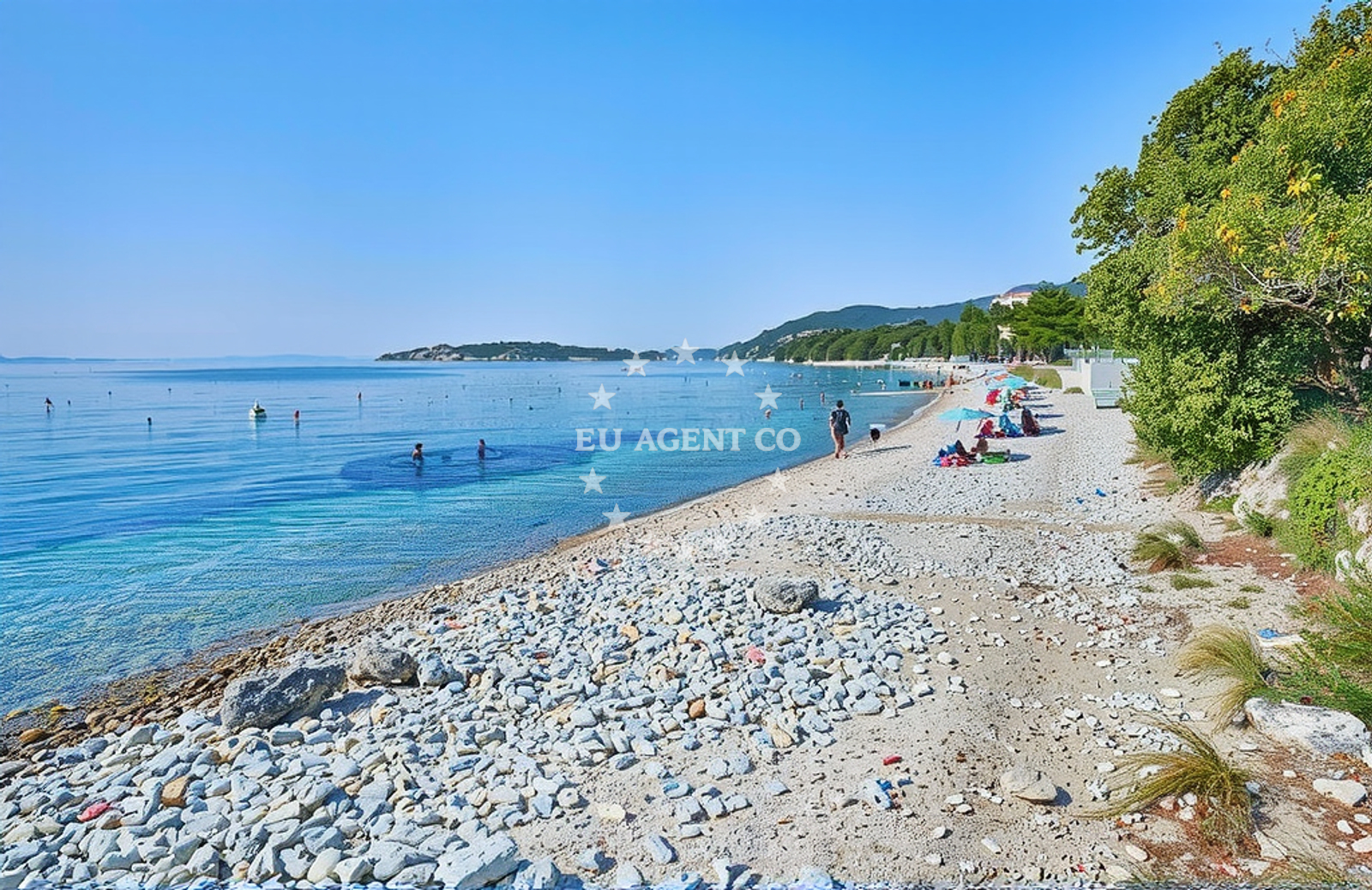 Additional view of Vrana (Cres): beaches and coves in Vrana (Cres)