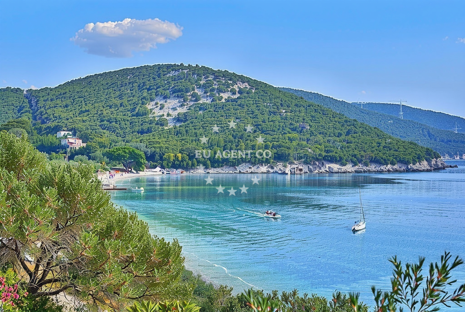 Additional view of Vrana (Cres): beaches and coves in Vrana (Cres)