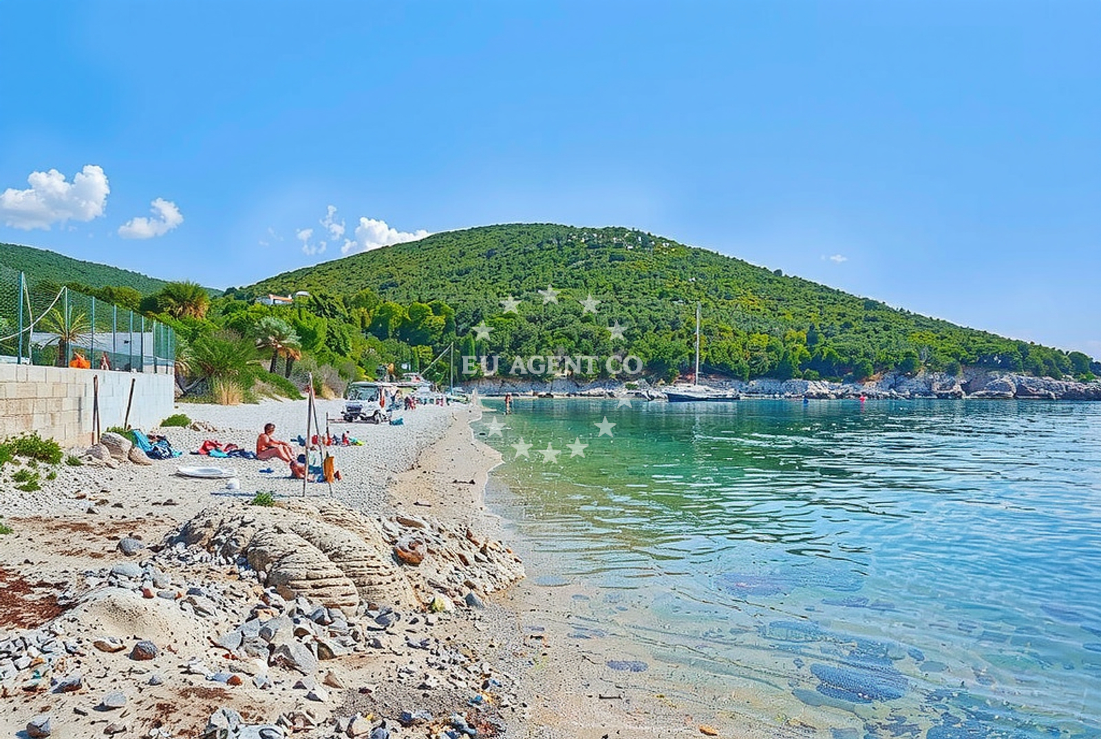 Additional view of Vrana (Cres): beaches and coves in Vrana (Cres)