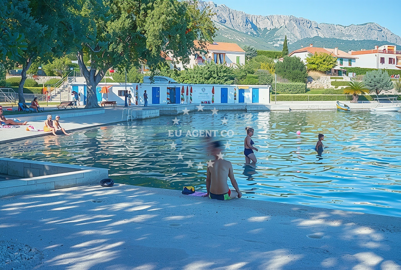Sea and coastal view of Vranjic: beaches and coves in Vranjic
