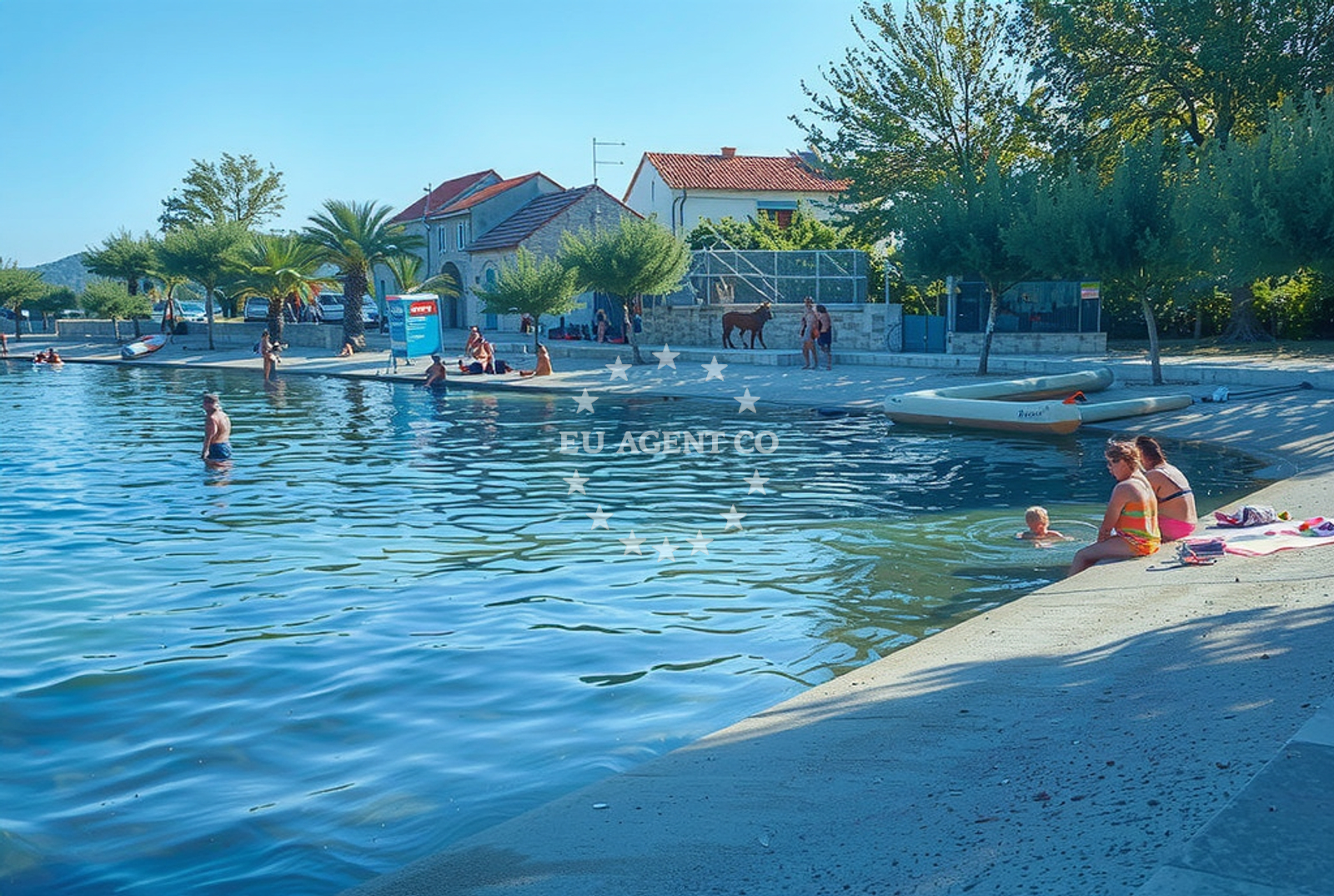 Additional view of Vranjic: beaches and coves in Vranjic