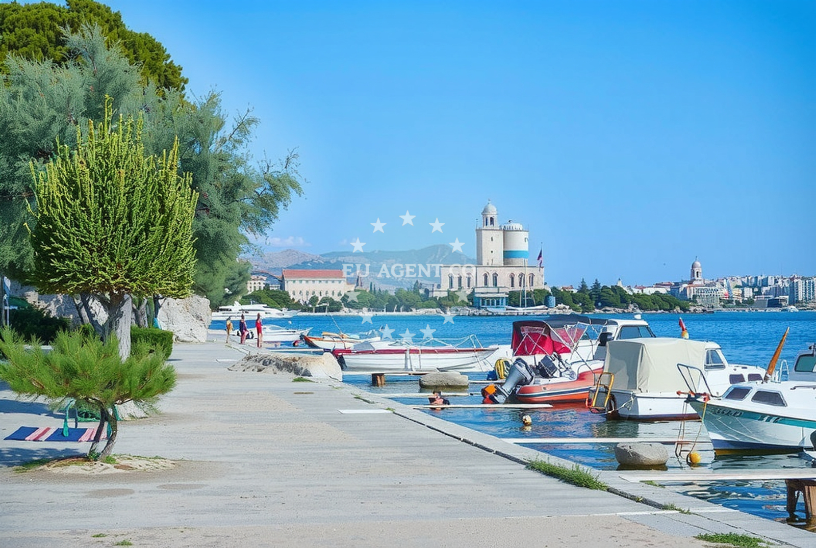 Additional view of Vranjic: beaches and coves in Vranjic