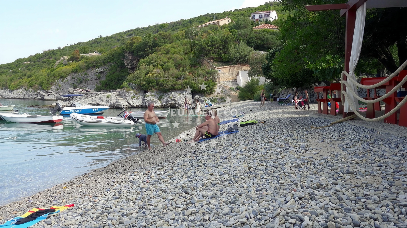 Beach facilities and surroundings at Vratarusa in Bunica 47, Senj