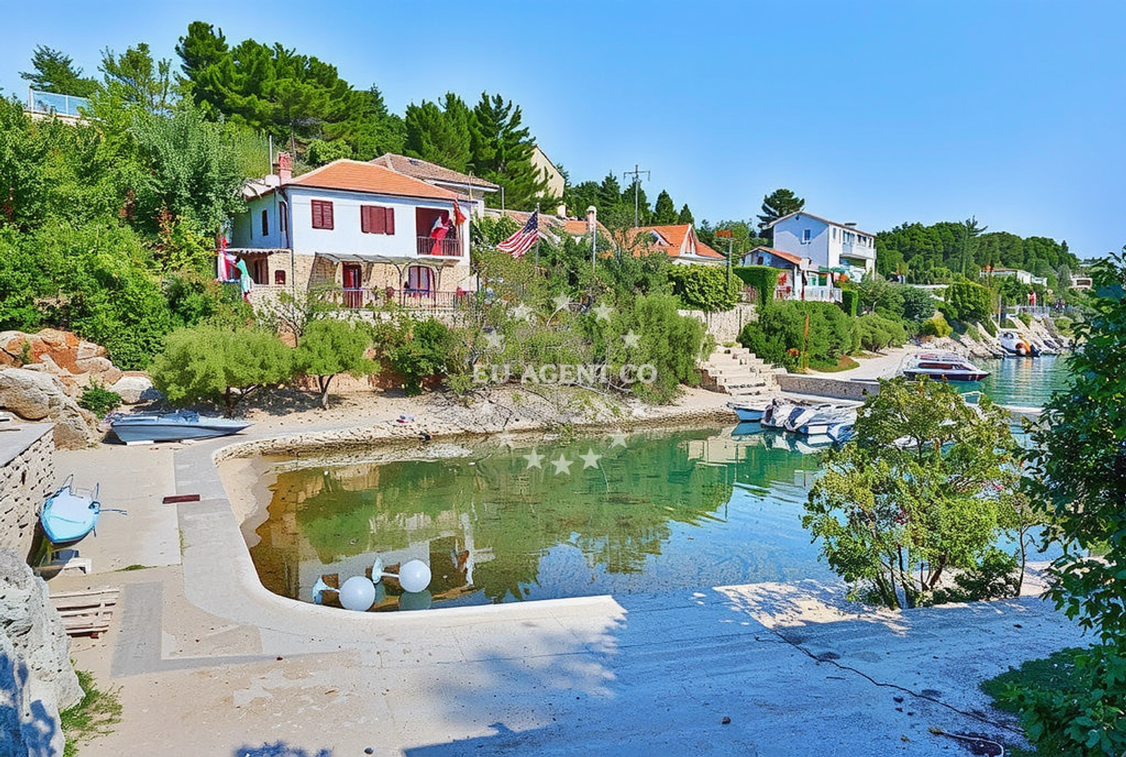 Sea and coastal view of Vrbanj (Hvar): beaches and coves (3) in Vrbanj (Hvar)