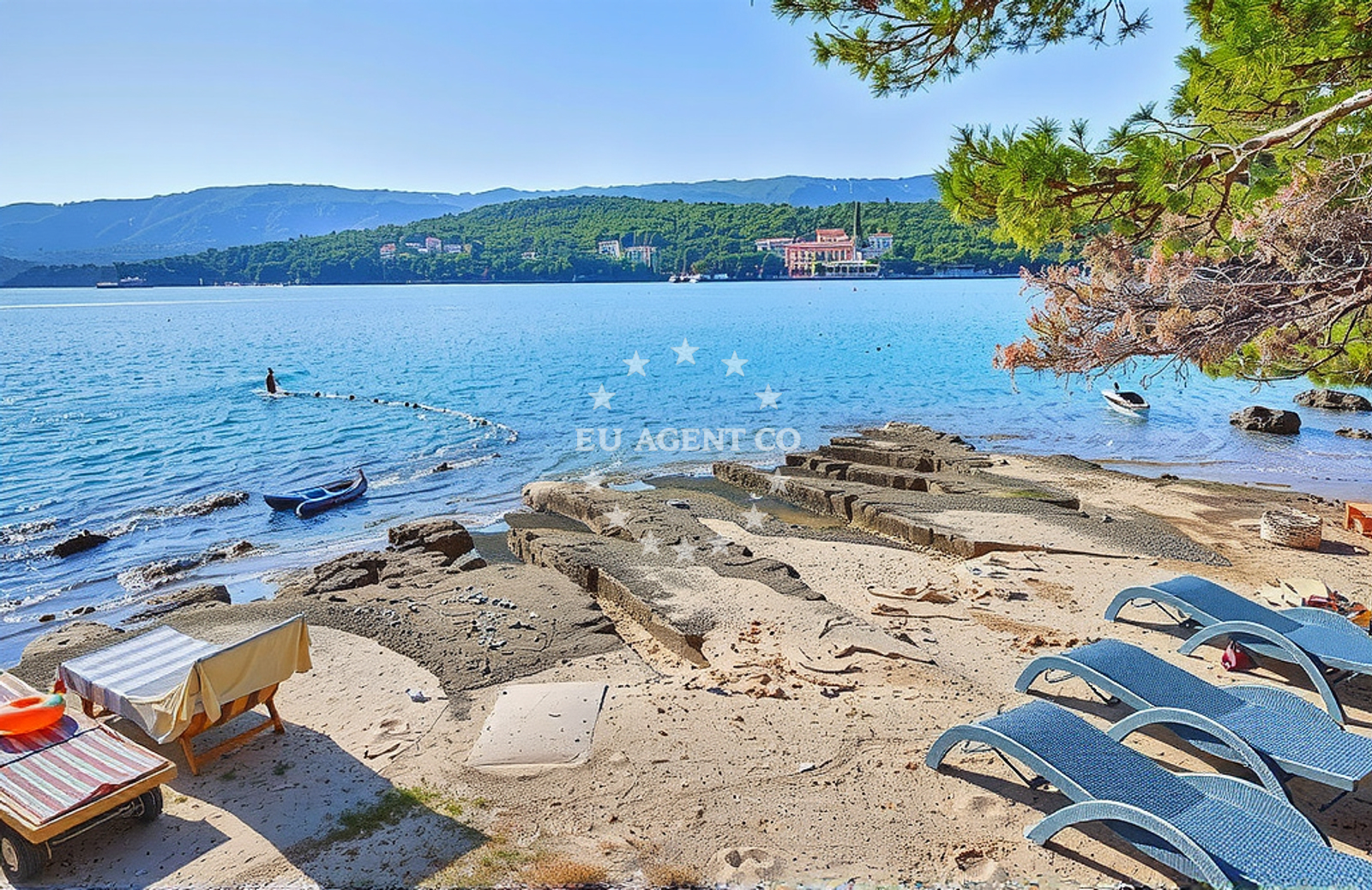 Shoreline and swimming area at Vrboska (Hvar): beaches and coves (21) in Vrboska (Hvar)