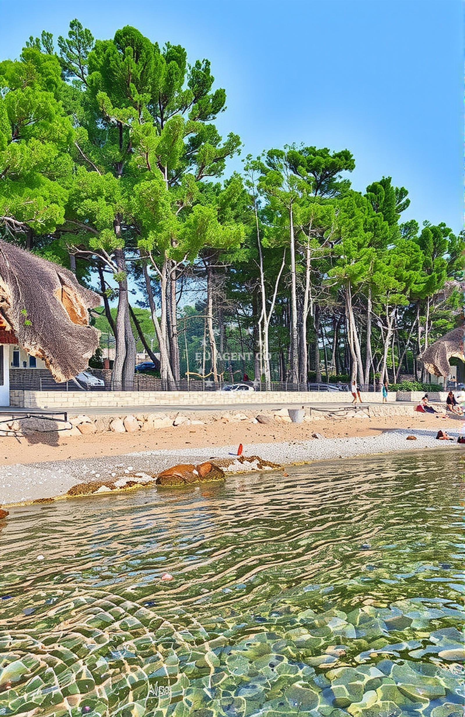 Additional view of Vrboska (Hvar): beaches and coves (21) in Vrboska (Hvar)