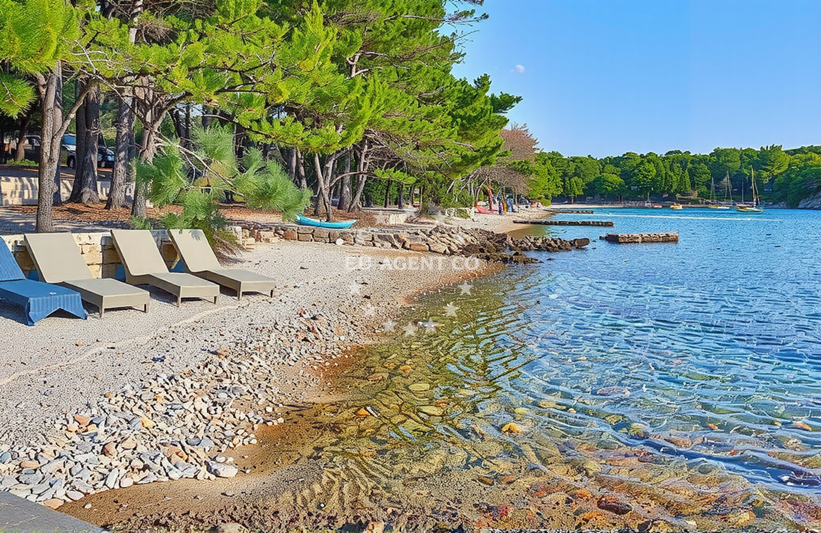 Additional view of Vrboska (Hvar): beaches and coves (21) in Vrboska (Hvar)