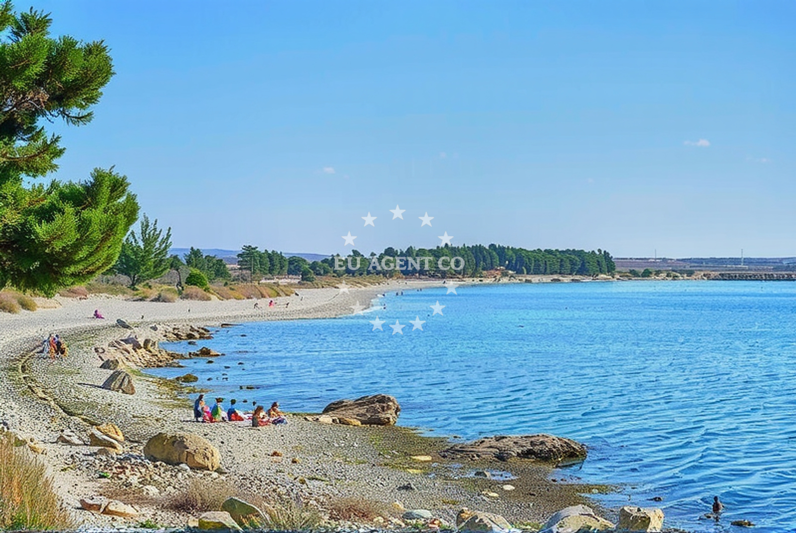 Shoreline and swimming area at Vrčići (Pag): beaches and coves (2) in Vrčići (Pag)