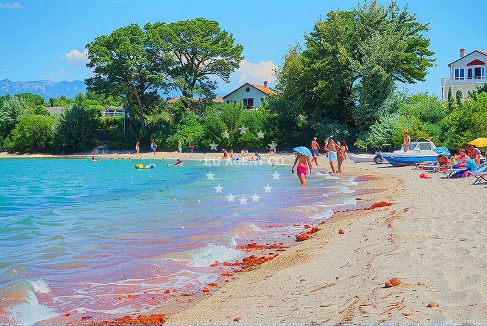 Additional view of Vrsi: beaches and coves in Vrsi