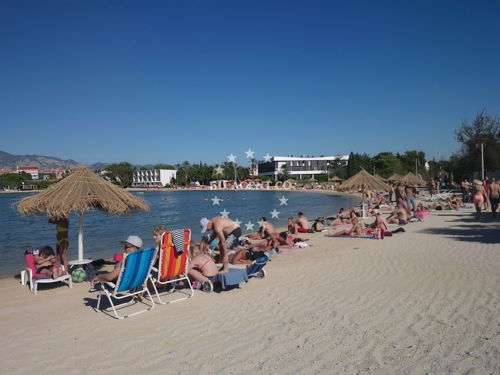 Additional view of Vrtic beach in Jadranski put 20 A, Novalja