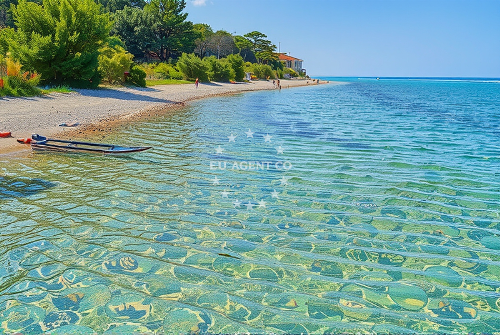 Additional view of Vrtic beach in Jadranski put 20 A, Novalja