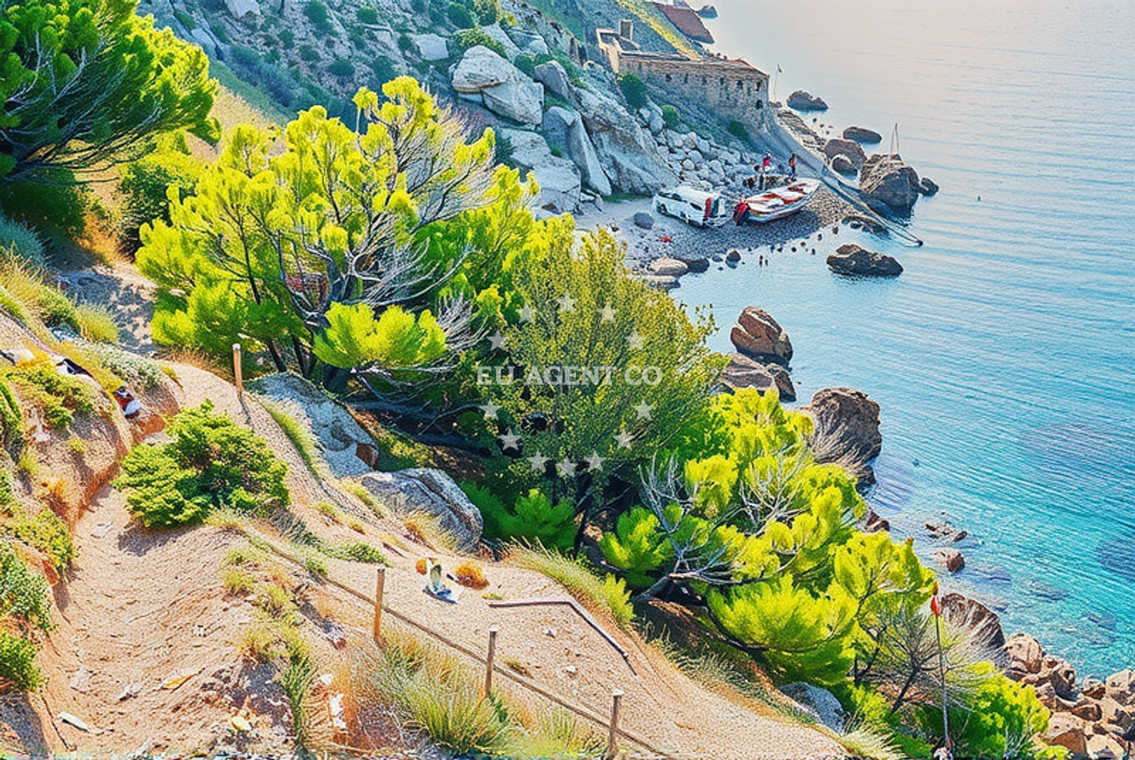 Additional view of Vruja FKK Beach in Borićak 7, Brela