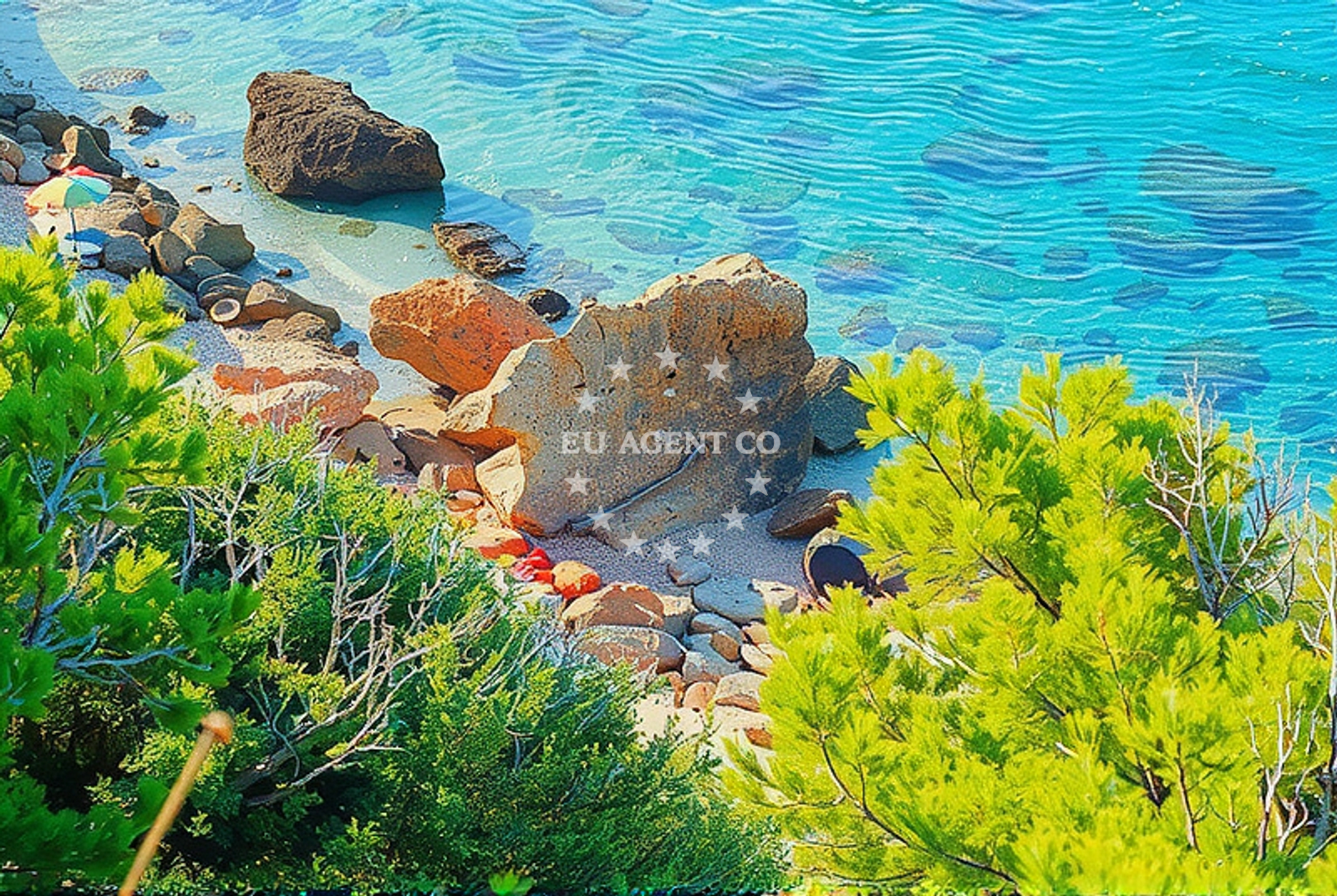 Additional view of Vruja FKK Beach in Borićak 7, Brela