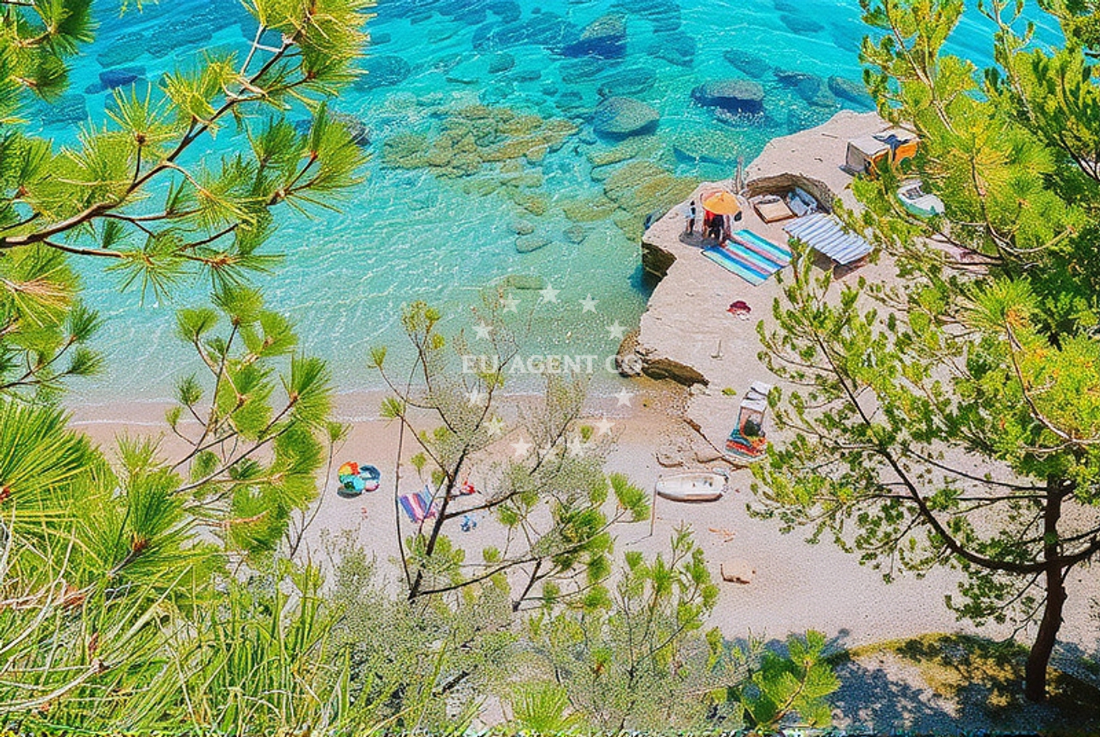Additional view of Vruje beach in Put Vruje 104, Pisak