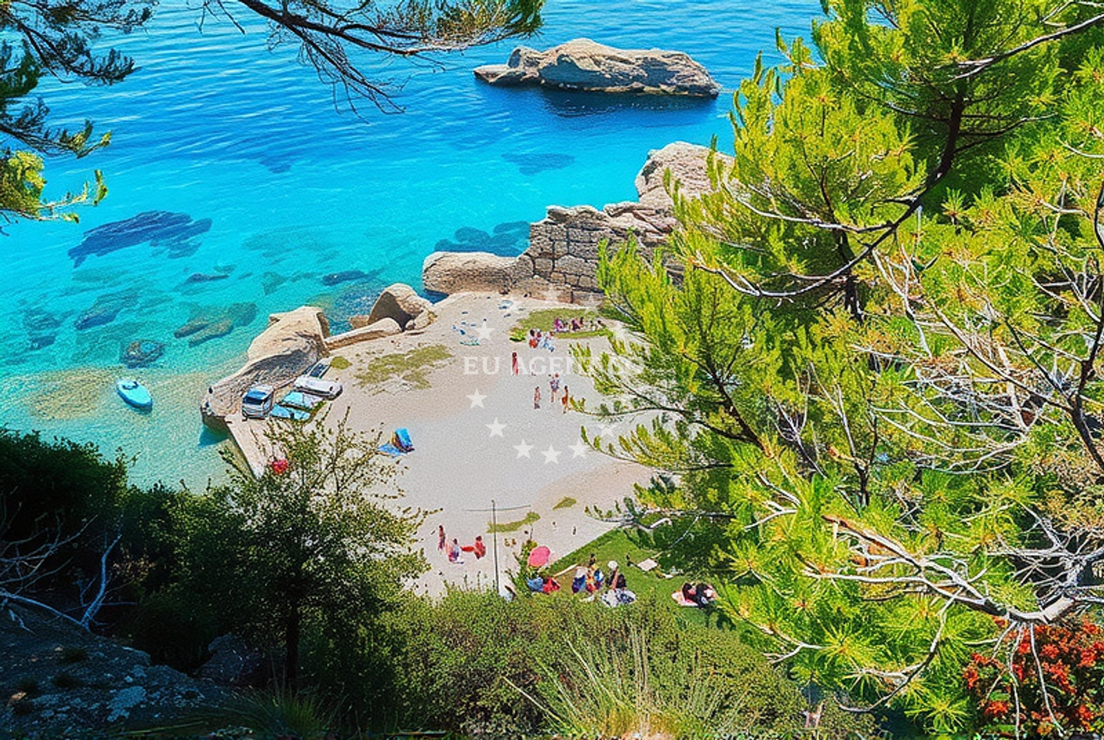 Additional view of Vruje beach in Put Vruje 104, Pisak