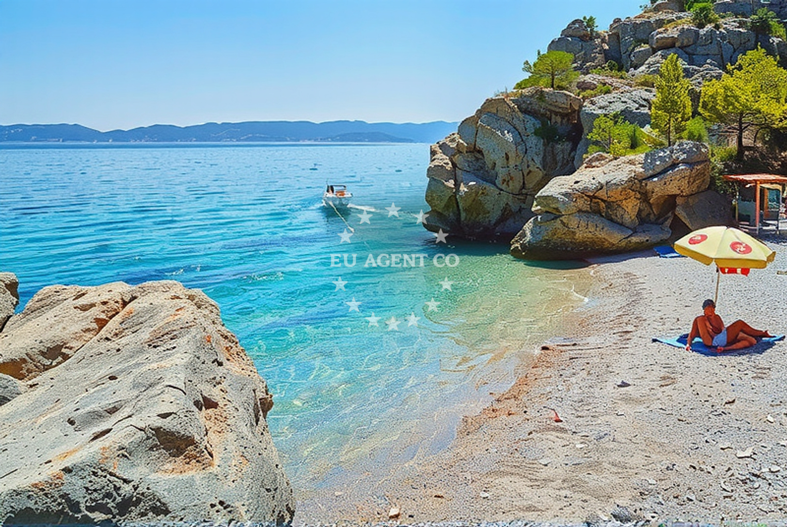 Additional view of Vruje II beach in Put Vruje 74, Pisak
