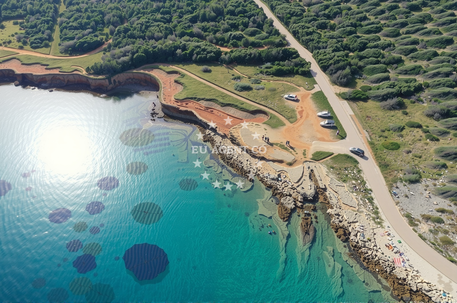 Additional view of Vrulja Beach in 15 Ulica Radnjača XXV, Vir