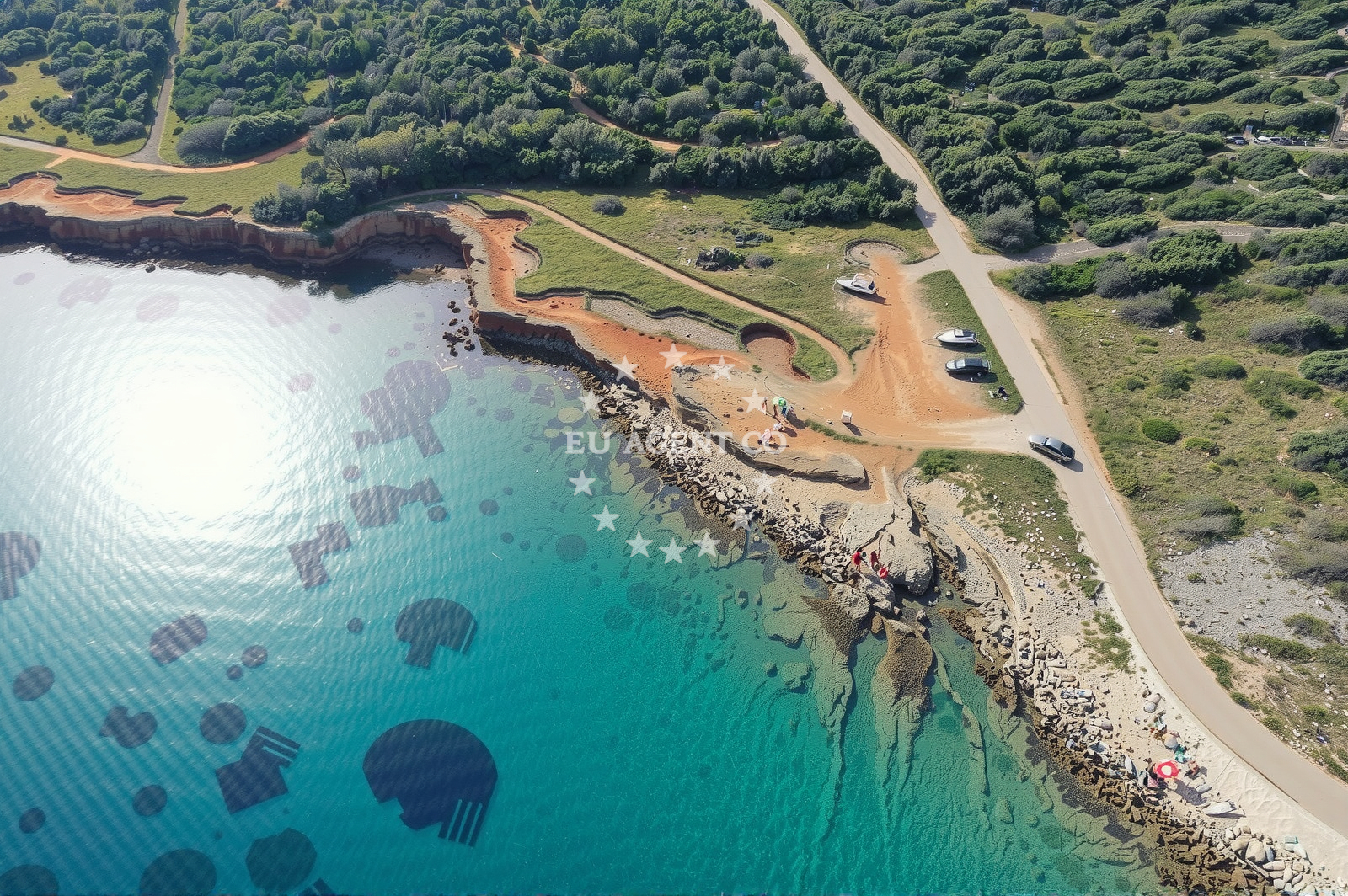 Additional view of Vrulja Beach in 15 Ulica Radnjača XXV, Vir