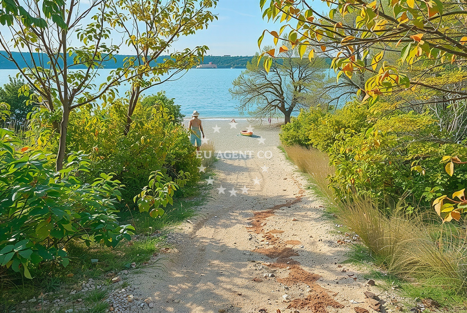 Beach facilities and surroundings at Vrulje beach II in Ivana Gundulića 33 - Vrulje, Gornji Karin