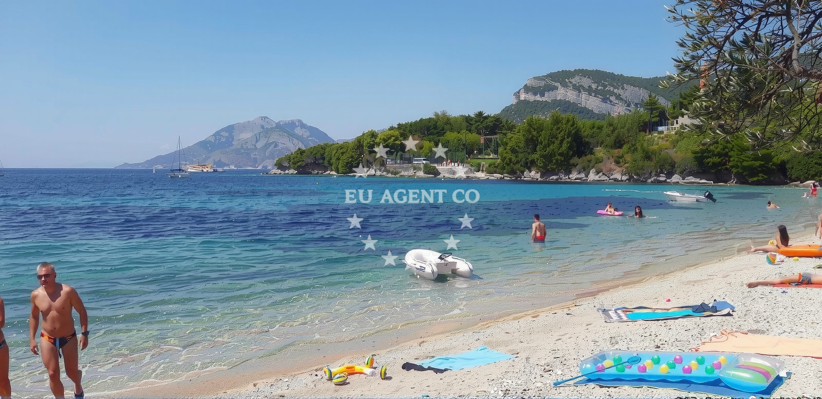 Additional view of Vucine beach in , Žuljana