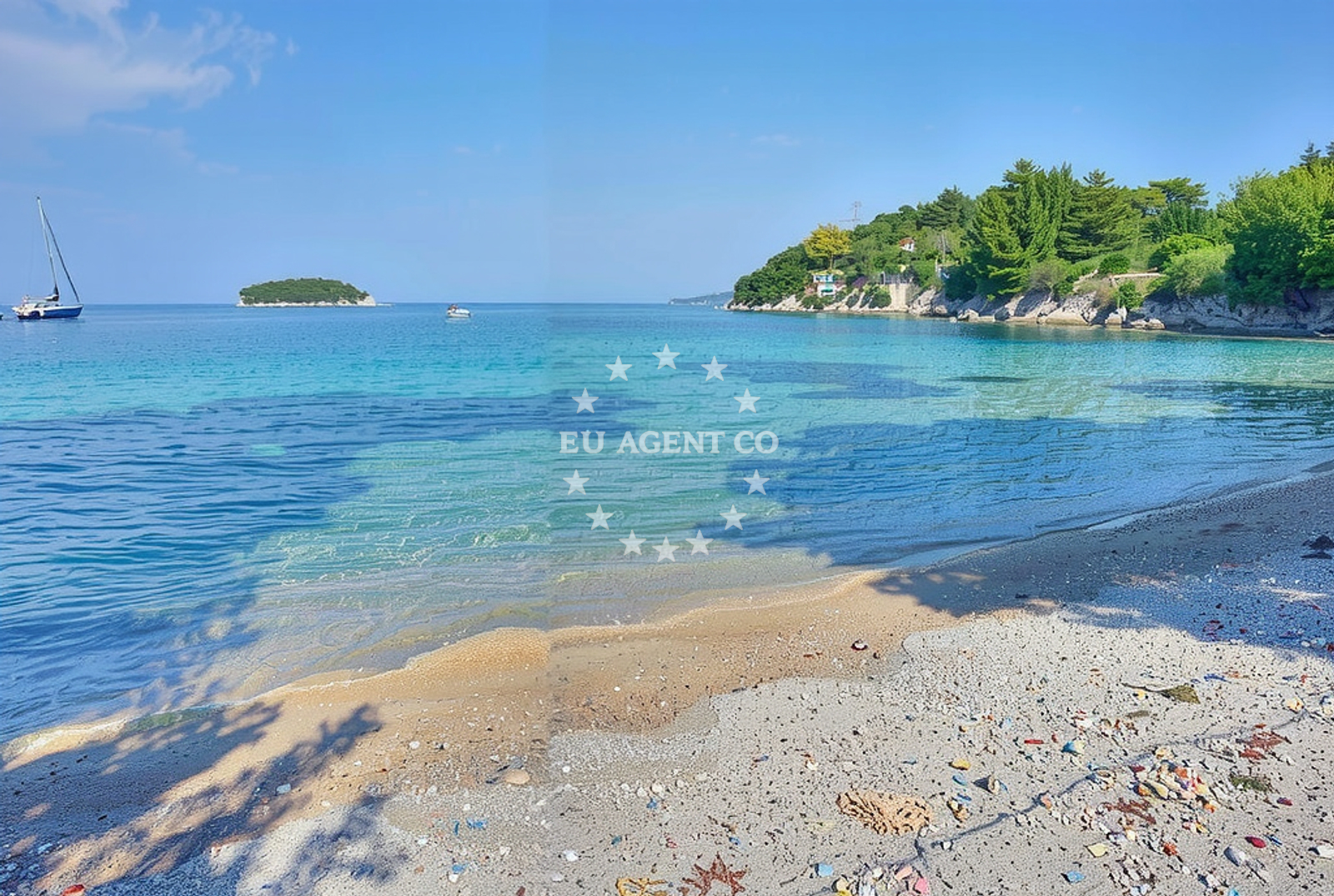Additional view of Vucine beach in , Žuljana