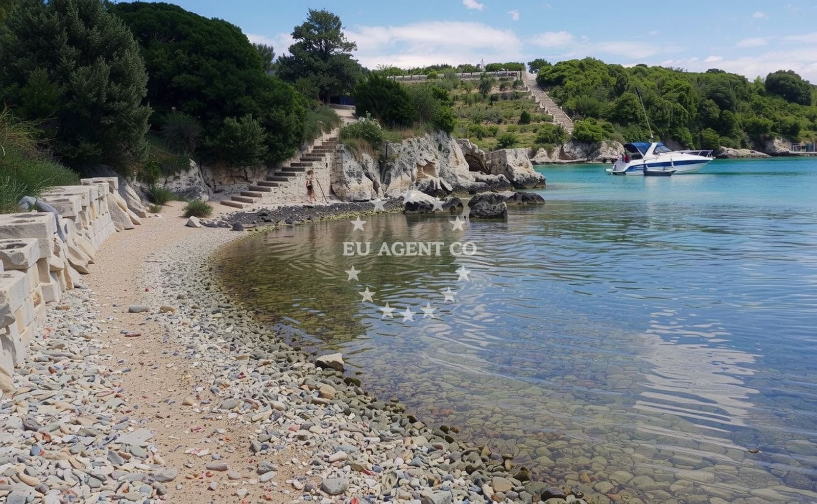 Additional view of Y beach in Bok od Brozica 100, Vrh, Krk