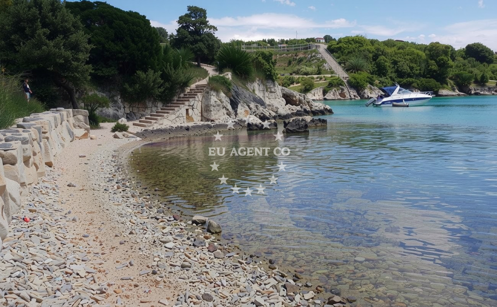 Additional view of Y beach in Bok od Brozica 100, Vrh, Krk