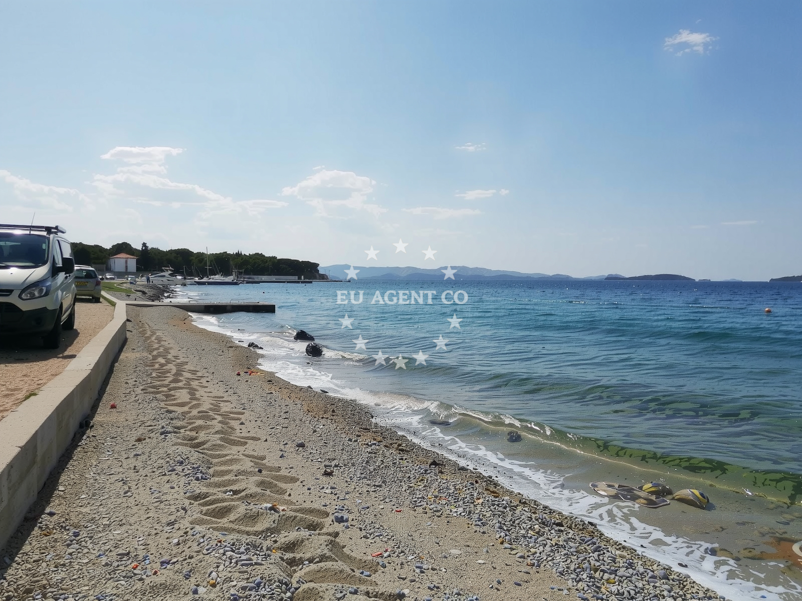 Sea and coastal view of Zablace beach in Obala palih boraca 6 1 kat, Zablaće