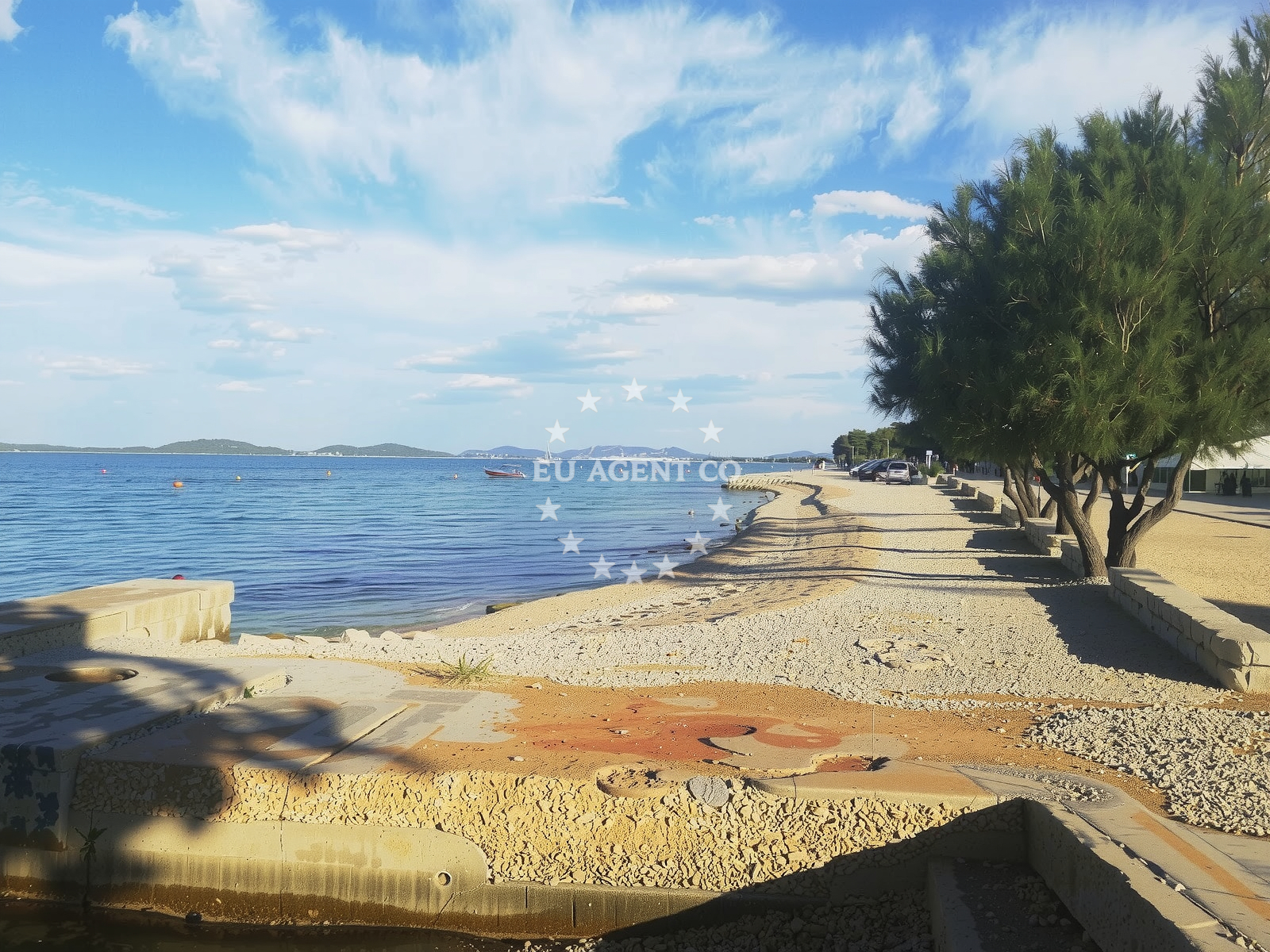 Beach facilities and surroundings at Zablace beach in Obala palih boraca 6 1 kat, Zablaće