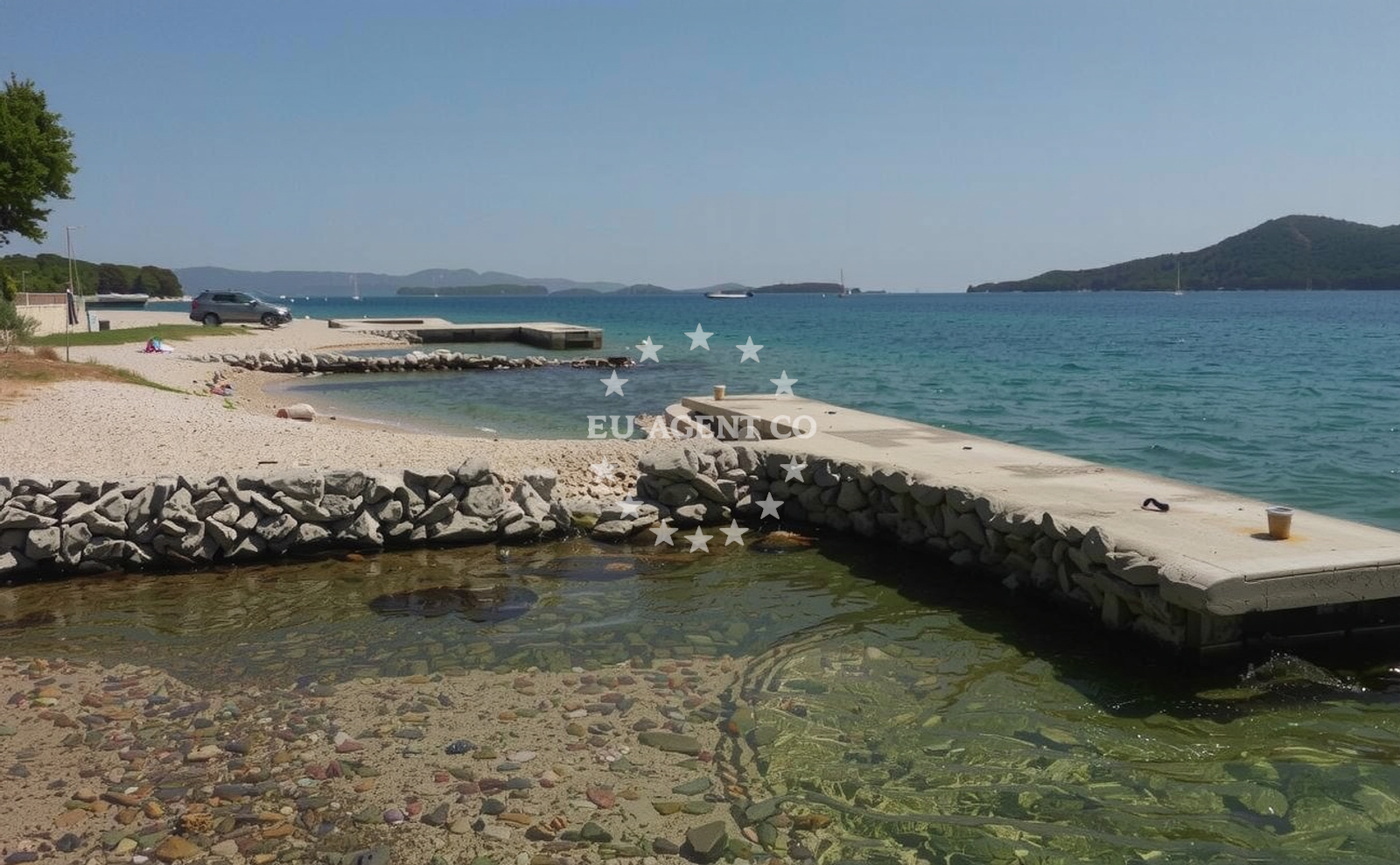 Additional view of Zablace beach in Obala palih boraca 6 1 kat, Zablaće