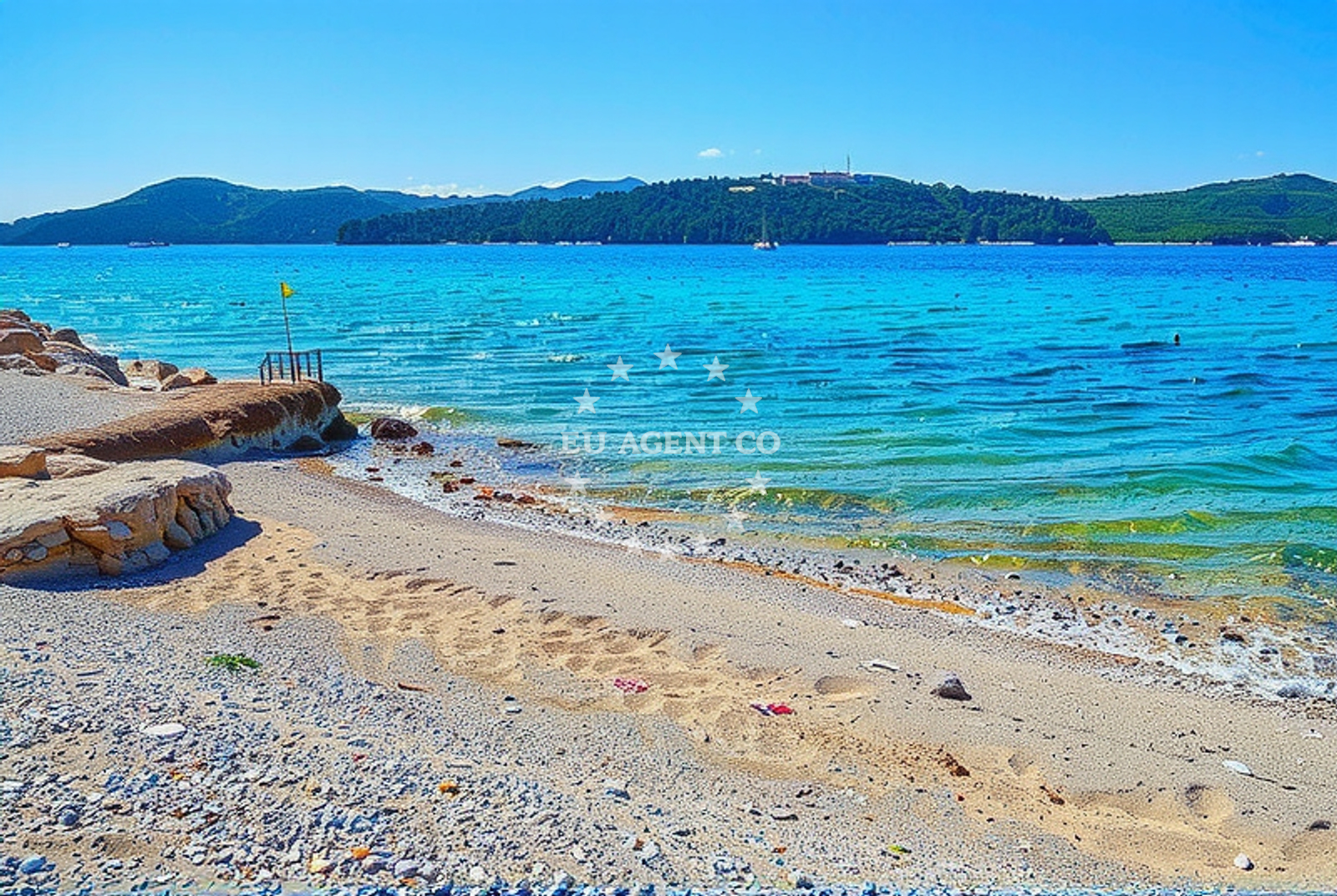Additional view of Zablace beach in Obala palih boraca 6 1 kat, Zablaće
