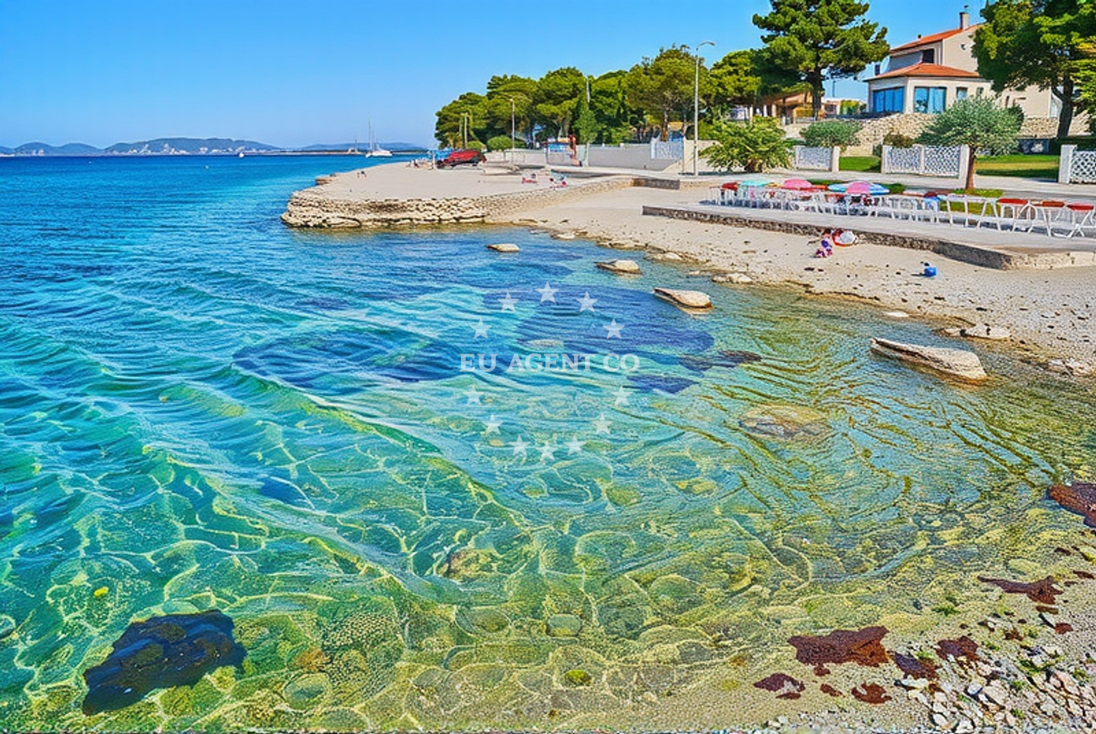 Additional view of Zablace beach in Obala palih boraca 6 1 kat, Zablaće